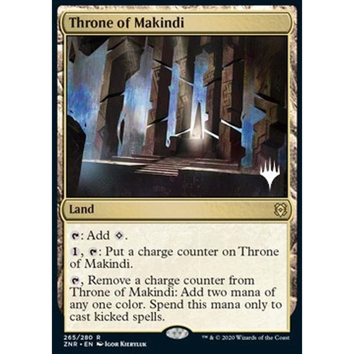 Throne of Makindi (V.1) - Trono di Makindi (V.1) - [PZNR] [NM] [Foil]