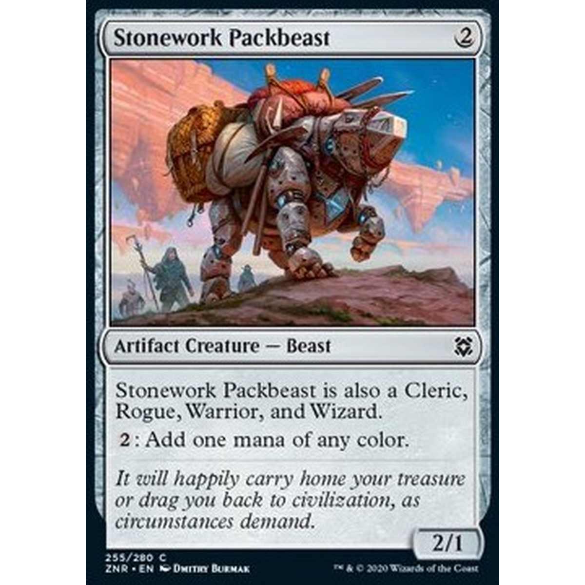 Stonework Packbeast - Bestia da Soma Pietrautoma - [ZNR] [NM]