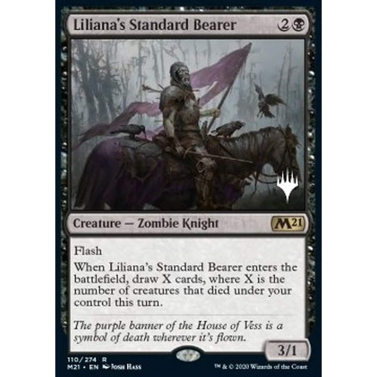 Liliana's Standard Bearer (V.1) - Alfiere di Liliana (V.1) - [PM21] [NM] [Foil]
