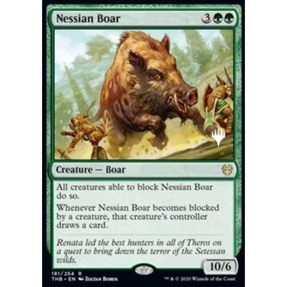 Nessian Boar (V.1) - Cinghiale Nessian (V.1) - [PTHB] [NM] [Foil]