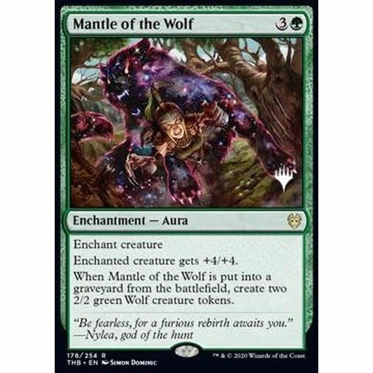 Mantle of the Wolf (V.1) - Mantello del Lupo (V.1) - [PTHB] [NM] [Foil]