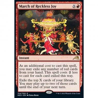 March of Reckless Joy (V.1) - Marcia della Gioia Incauta (V.1) - [PNEO] [NM] [Foil]