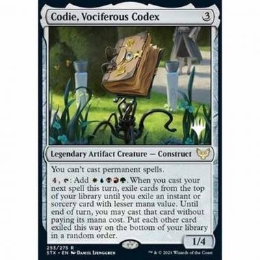 Codie, Vociferous Codex (V.2) - Cody, Codice Parlante (V.2) - [PSTX] [NM] [Foil]