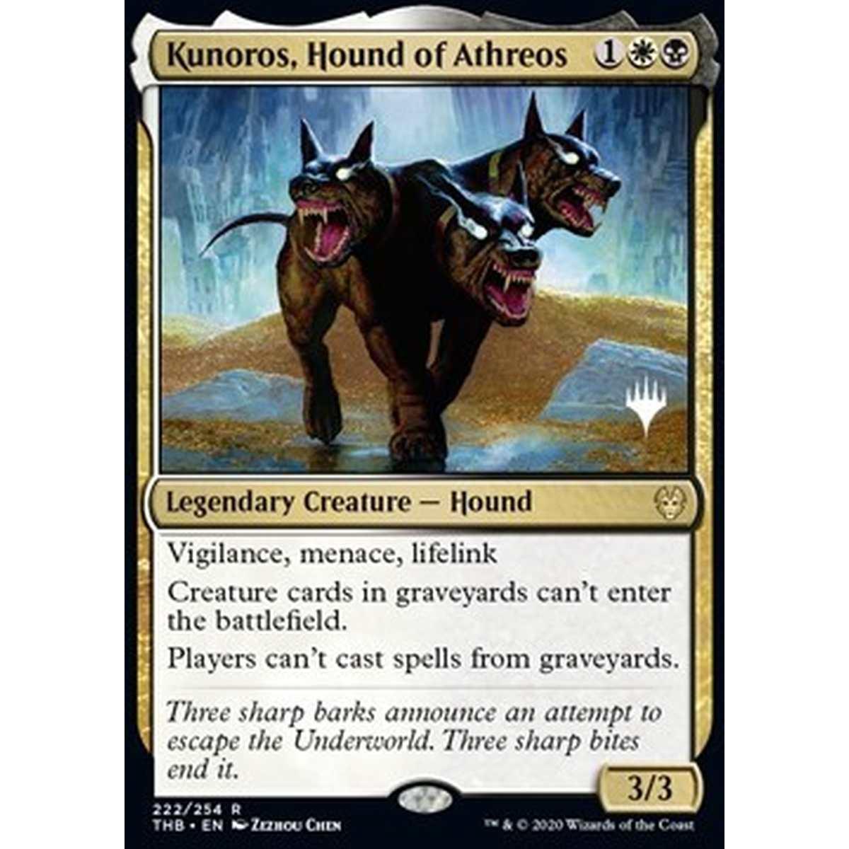 Kunoros, Hound of Athreos (V.1) - Kunoros, Segugio di Atreo (V.1) - [PTHB] [NM] [Foil]
