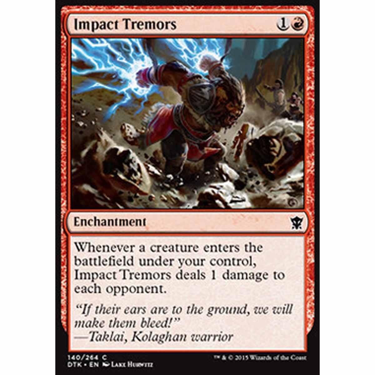 Impact Tremors - Sussulti dell'Impatto - [DTK] [EX]