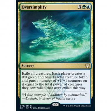 Oversimplify - Oversimplify - [C21] [NM]