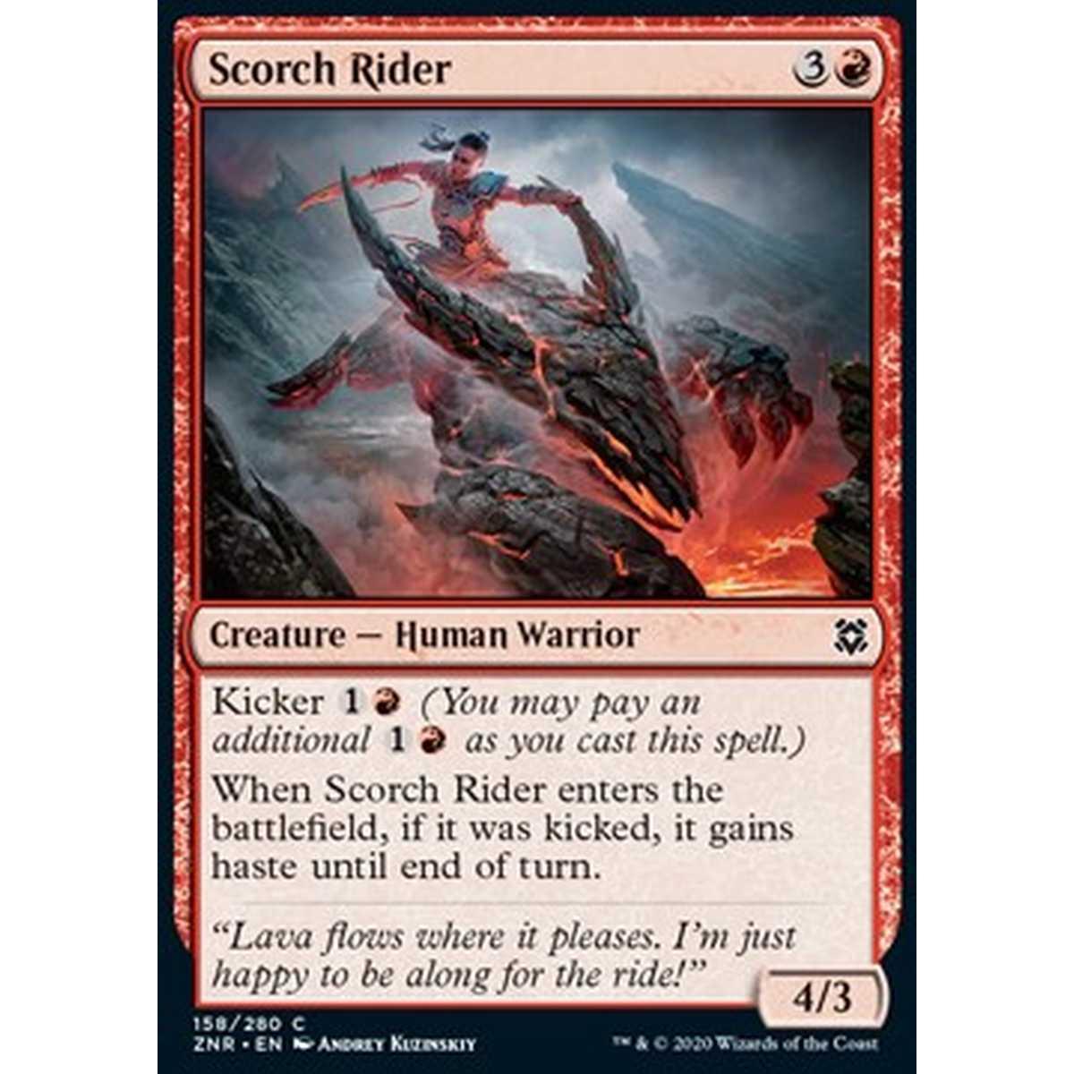 Scorch Rider - Cavalcante dell'Incandescenza - [ZNR] [NM]