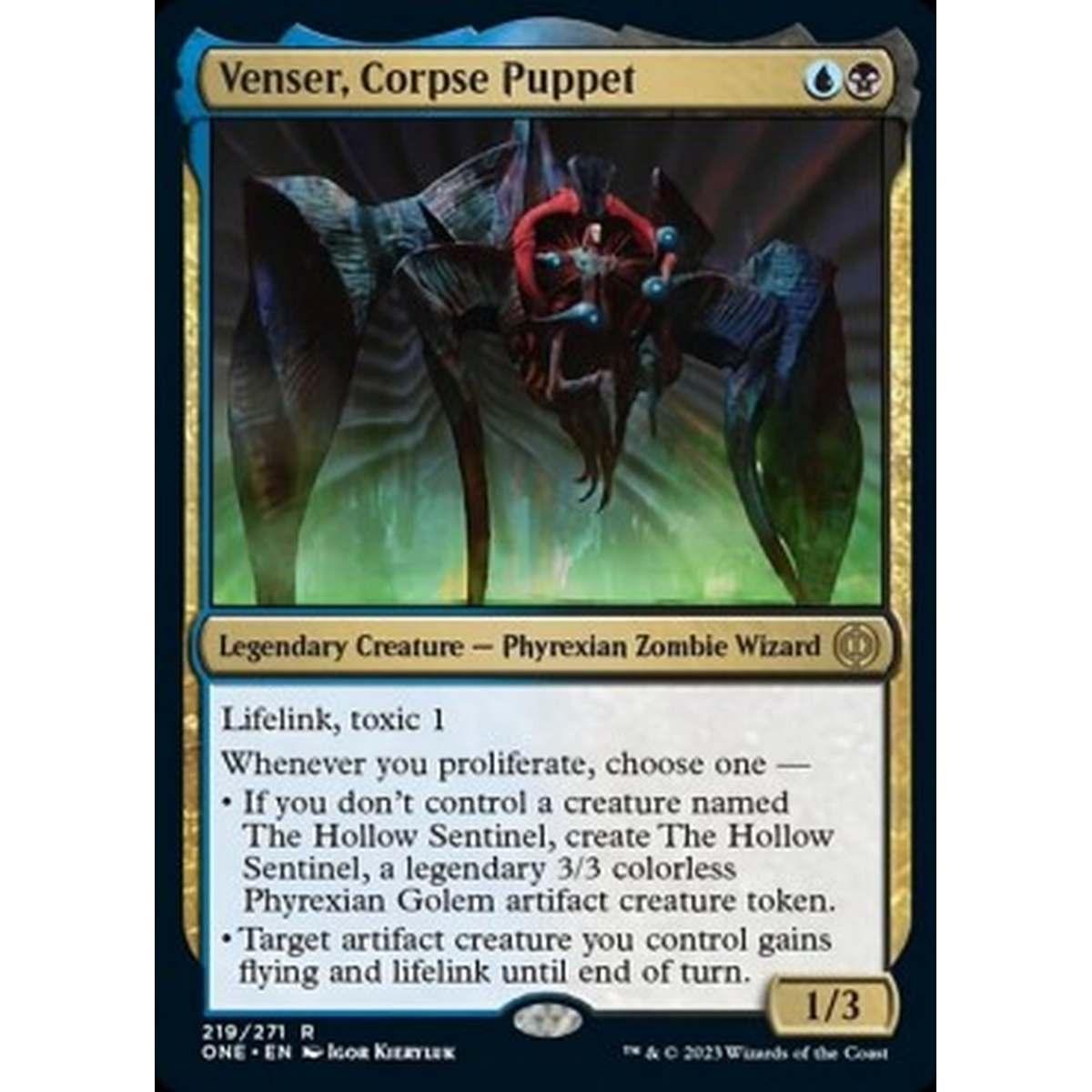 Venser, Corpse Puppet - Venser, Corpse Puppet - [ONE] [NM] [Foil]