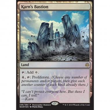 Karn's Bastion - Bastione di Karn - [PRVW] [NM] [Foil]