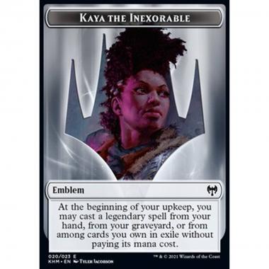 Kaya the Inexorable Emblem - Kaya the Inexorable Emblem - [XKHM] [NM]