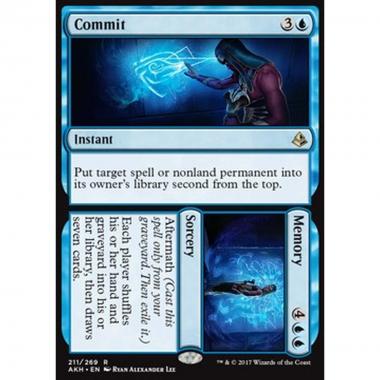 Commit // Memory - Scolpire // Memoria - [AKH] [NM]