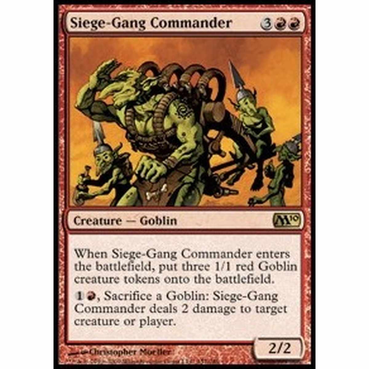 Siege-Gang Commander - Capo della Squadra di Assedio - [M10] [EX]