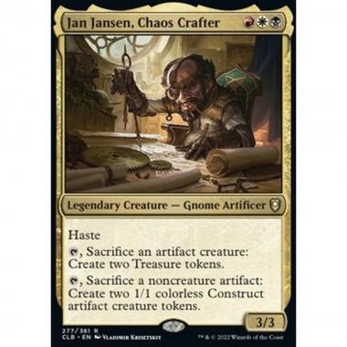 Jan Jansen, Chaos Crafter - Jan Jansen, Chaos Crafter - [CLB] [NM] [Foil]