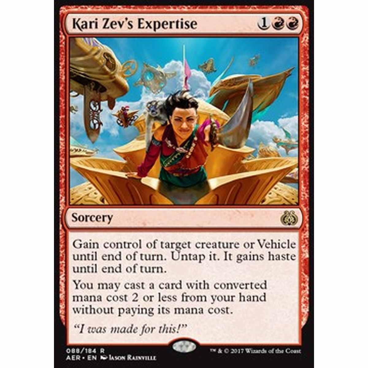 Kari Zev's Expertise - Kari Zev's Expertise - [AER] [EX]