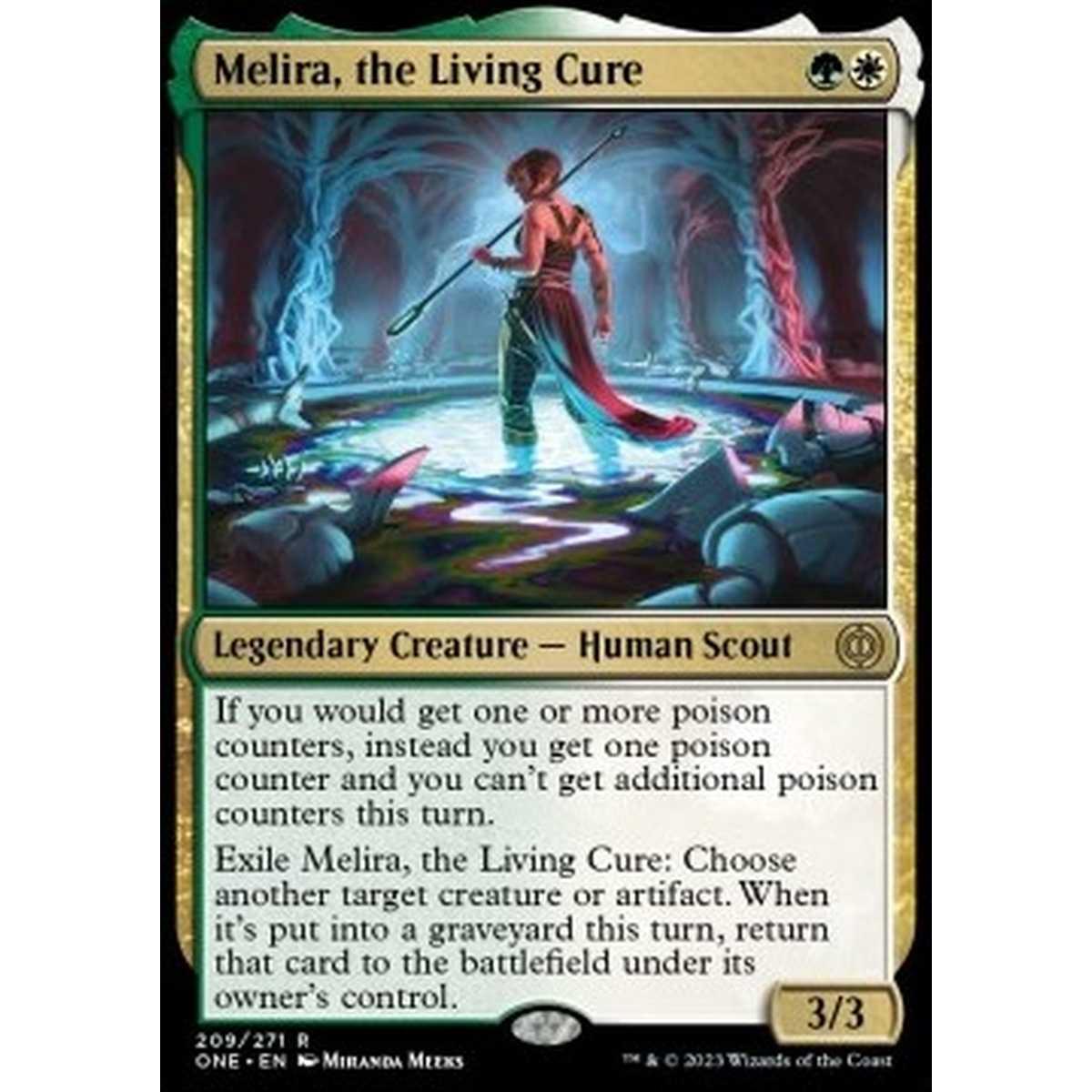 Melira, the Living Cure - Melira, the Living Cure - [ONE] [NM] [Foil]