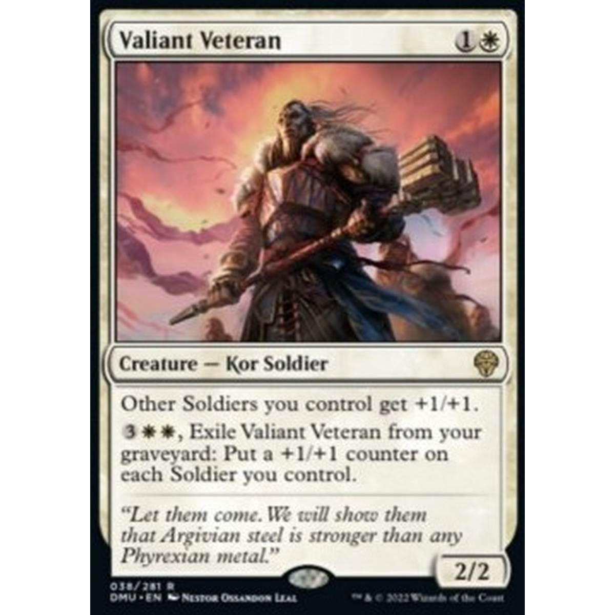 Valiant Veteran - Valiant Veteran - [DMU] [NM]