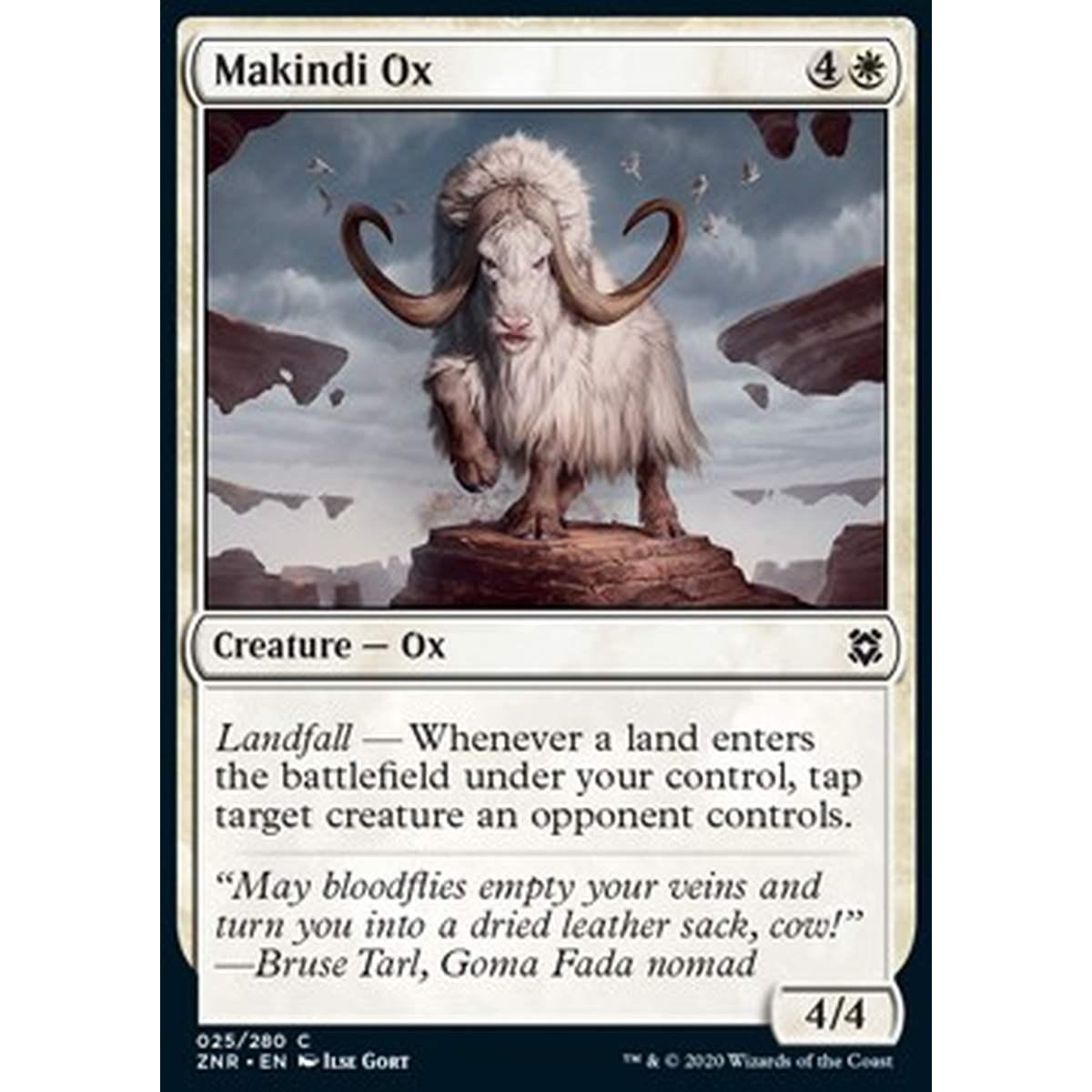 Makindi Ox - Bue di Makindi - [ZNR] [NM]
