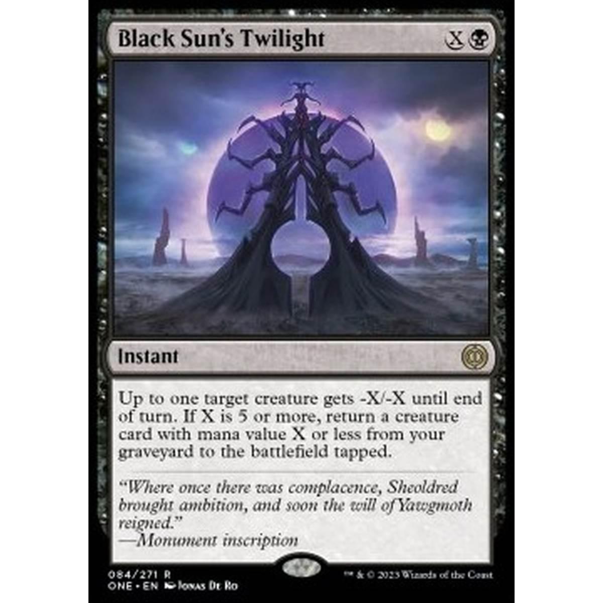 Black Sun's Twilight - Black Sun's Twilight - [ONE] [NM] [Foil]