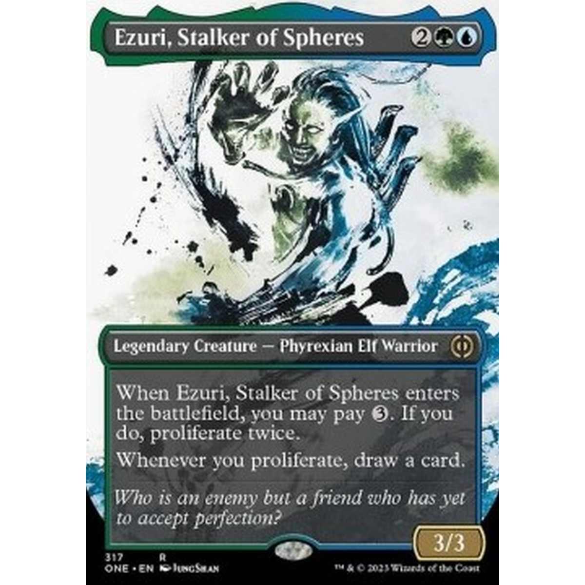 Ezuri, Stalker of Spheres (V.1) - Ezuri, Stalker of Spheres (V.1) - [XONE] [NM]