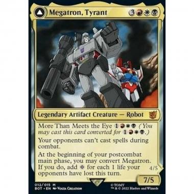 Megatron, Tyrant // Megatron, Destructive Force (V.1) - Megatron, Tyrant // Megatron, Destructive Force (V.1) - [BOT] [NM]