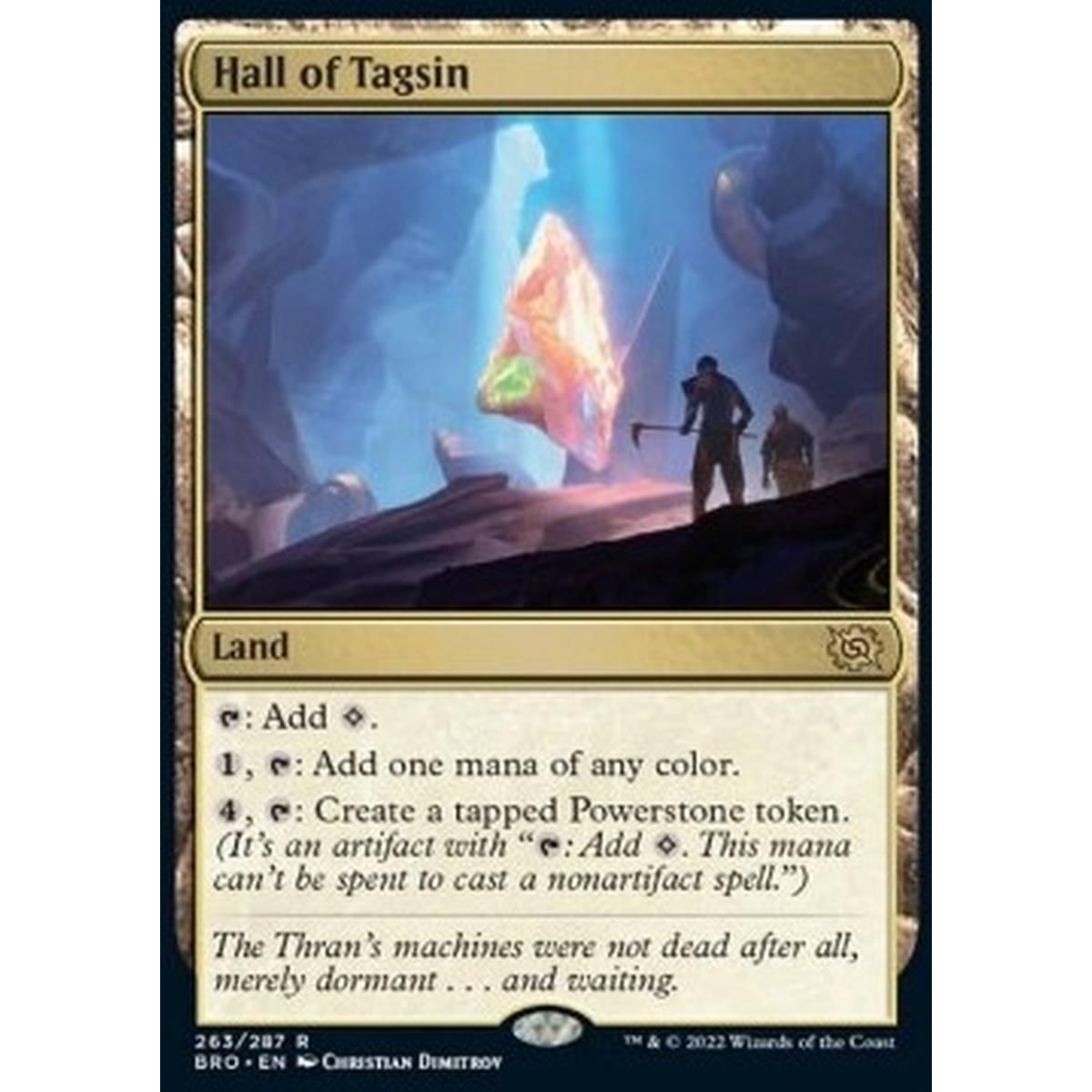 Hall of Tagsin - Hall of Tagsin - [BRO] [NM] [Foil]