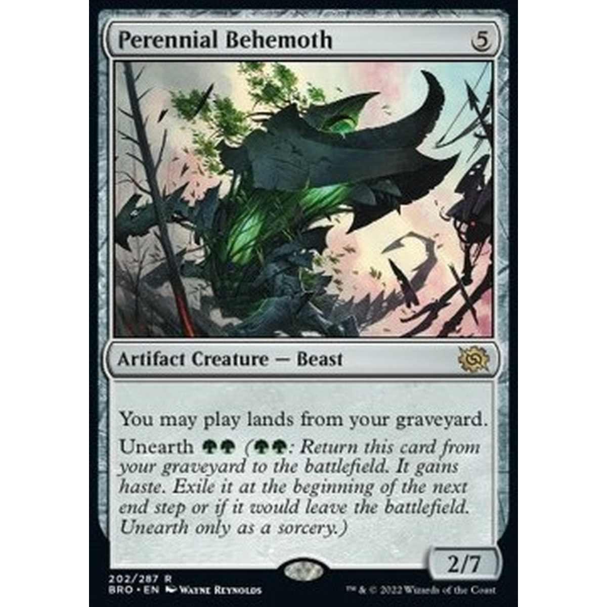 Perennial Behemoth - Perennial Behemoth - [BRO] [NM] [Foil]