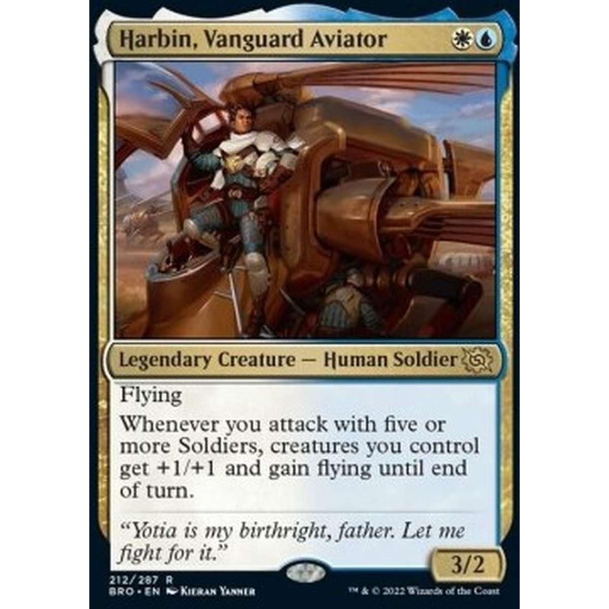 Harbin, Vanguard Aviator - Harbin, Vanguard Aviator - [BRO] [NM] [Foil]