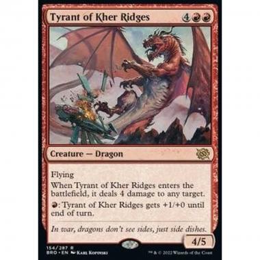 Tyrant of Kher Ridges - Tyrant of Kher Ridges - [BRO] [NM] [Foil]