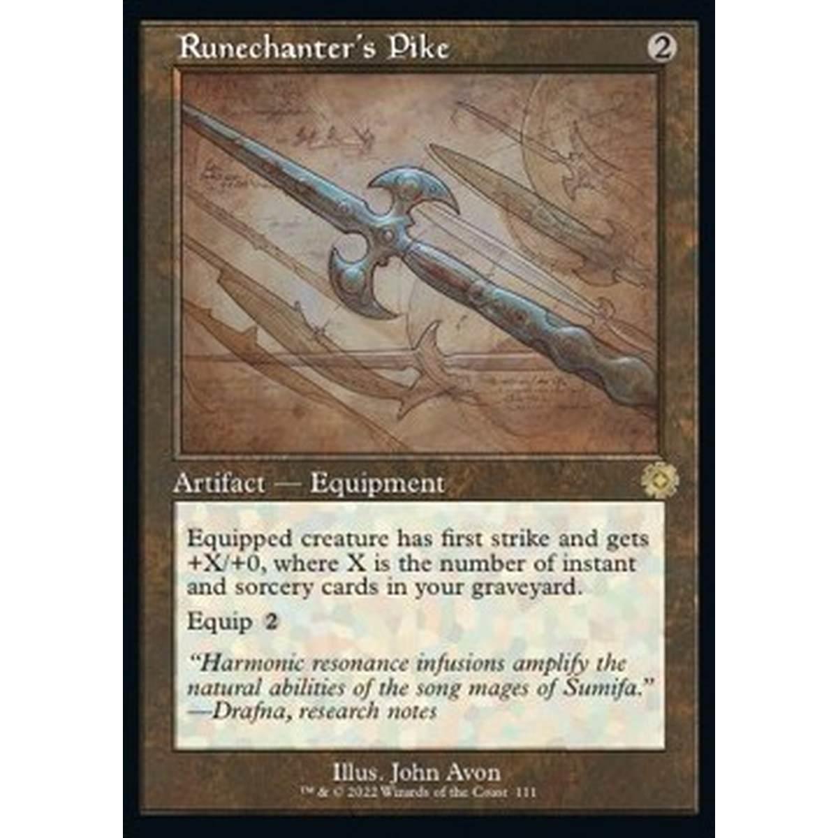 Runechanter's Pike (V.2) - Runechanter's Pike (V.2) - [BRR] [NM]