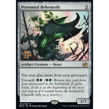 Perennial Behemoth (V.1) - Behemoth Sempreverde (V.1) - [PBRO] [NM] [Foil]