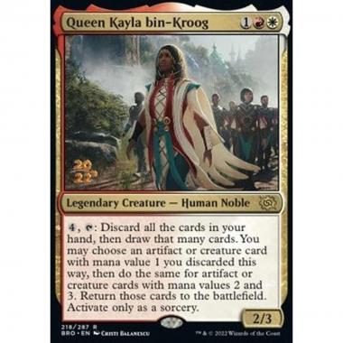 Queen Kayla bin-Kroog (V.1) - Regina Kayla bin-Kroog (V.1) - [PBRO] [NM] [Foil]
