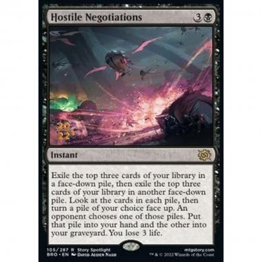 Hostile Negotiations (V.1) - Negoziazioni Ostili (V.1) - [PBRO] [NM] [Foil]