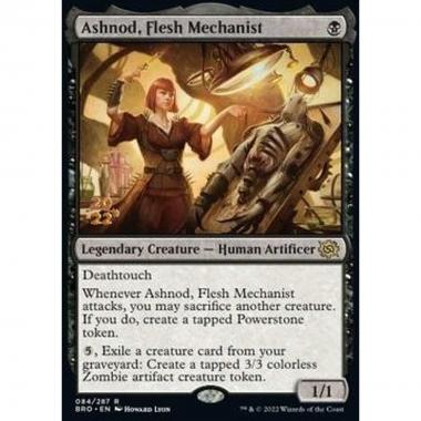 Ashnod, Flesh Mechanist (V.1) - Ashnod, Meccanista della Carne (V.1) - [PBRO] [NM] [Foil]