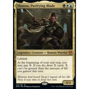 Shanna, Purifying Blade - Shanna, Lama Purificatrice - [DMU] [NM]