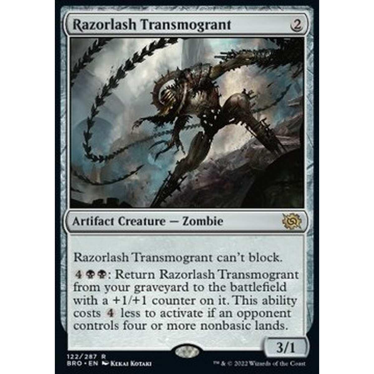 Razorlash Transmogrant - Trasmutatore Frustalama - [BRO] [NM] [Foil]