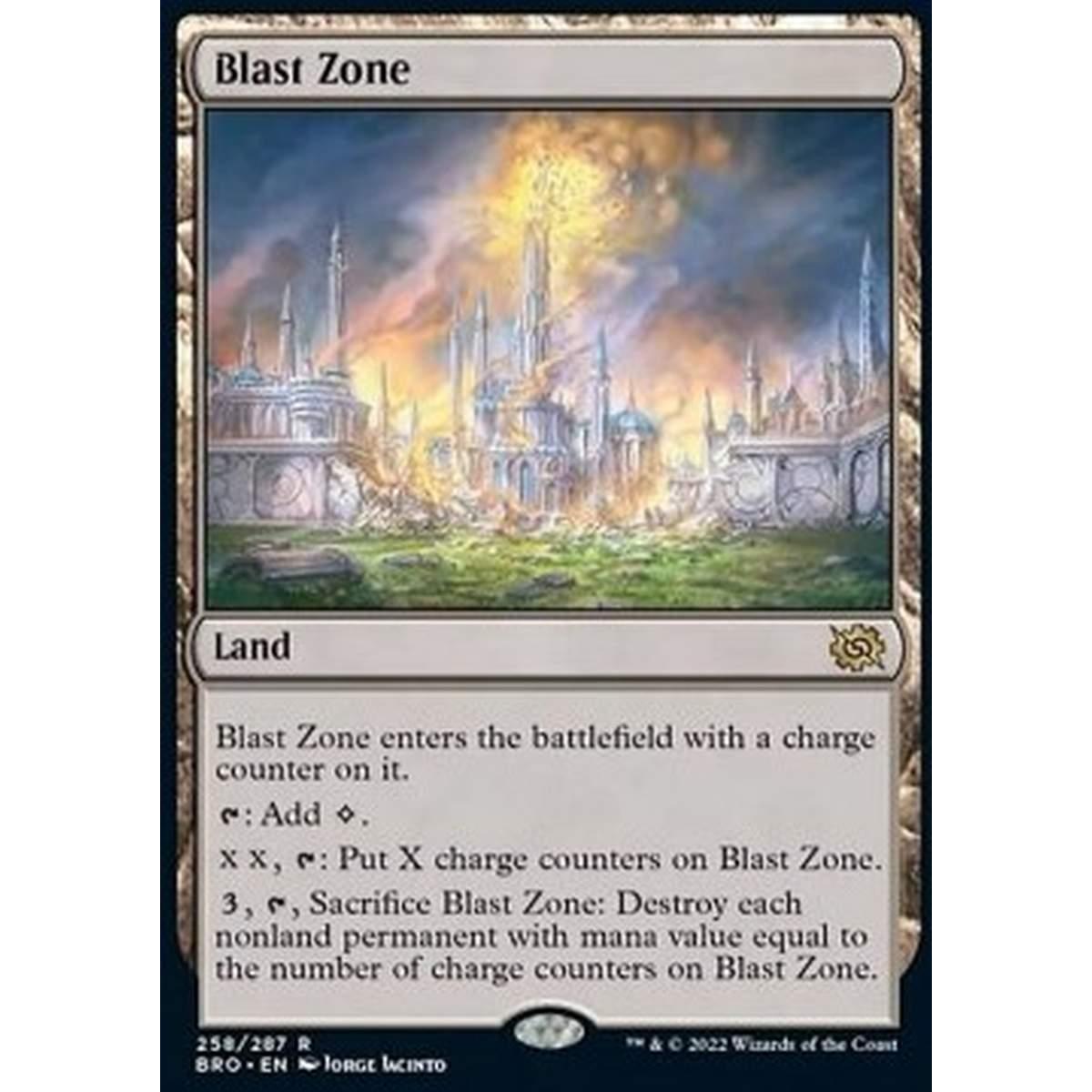 Blast Zone - Zona dell'Esplosione - [BRO] [NM]
