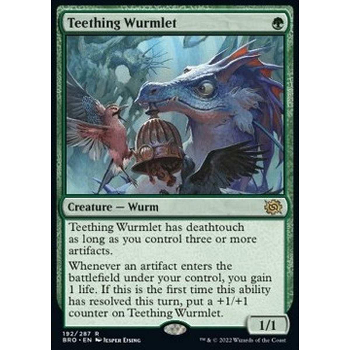 Teething Wurmlet - Cucciola di Wurm in Dentizione - [BRO] [NM]