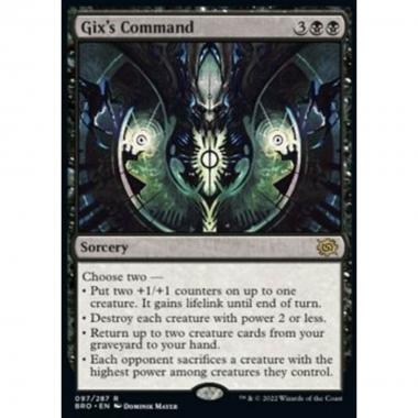 Gix's Command - Gix's Command - [BRO] [NM]