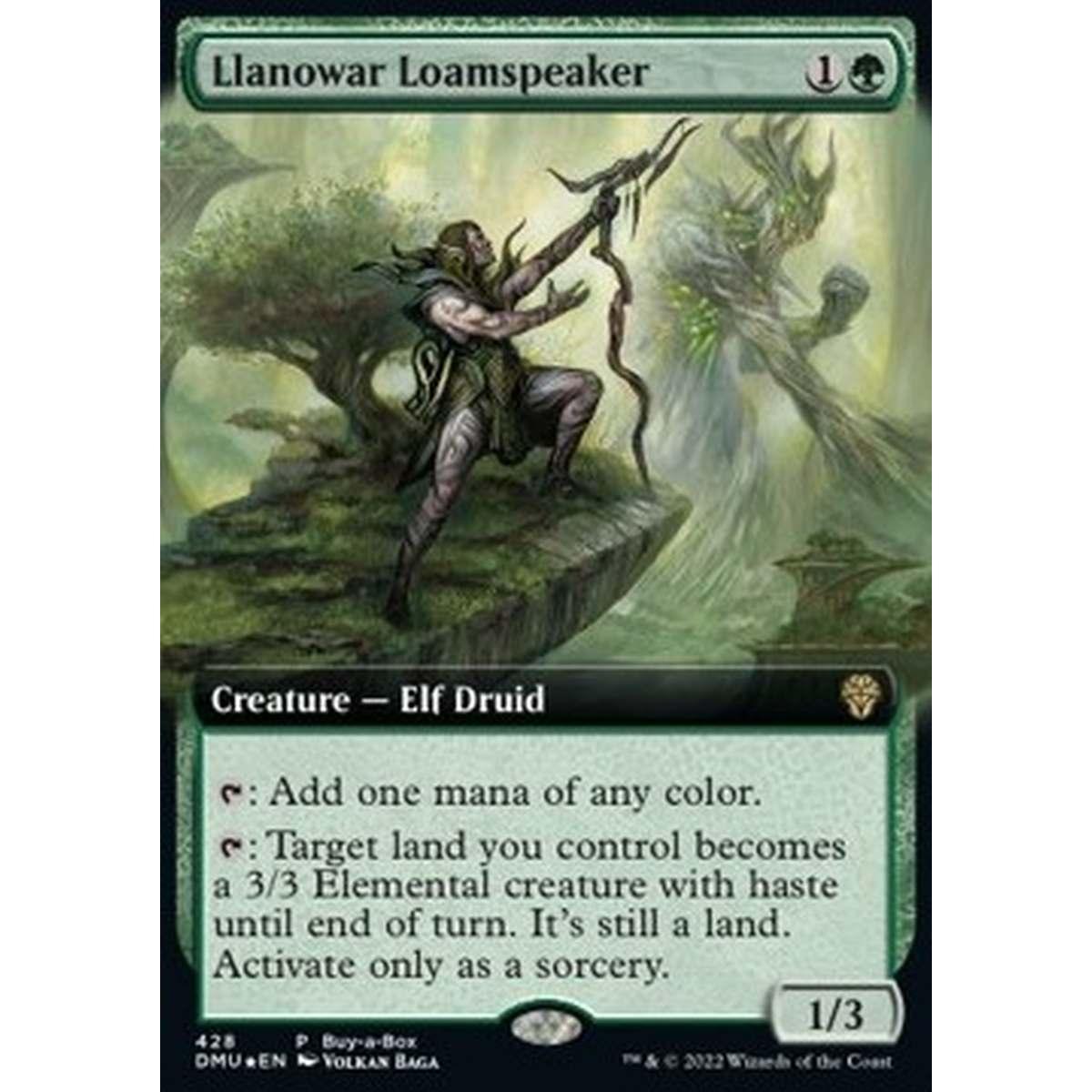 Llanowar Loamspeaker - Llanowar Loamspeaker - [BABP] [NM] [Foil]