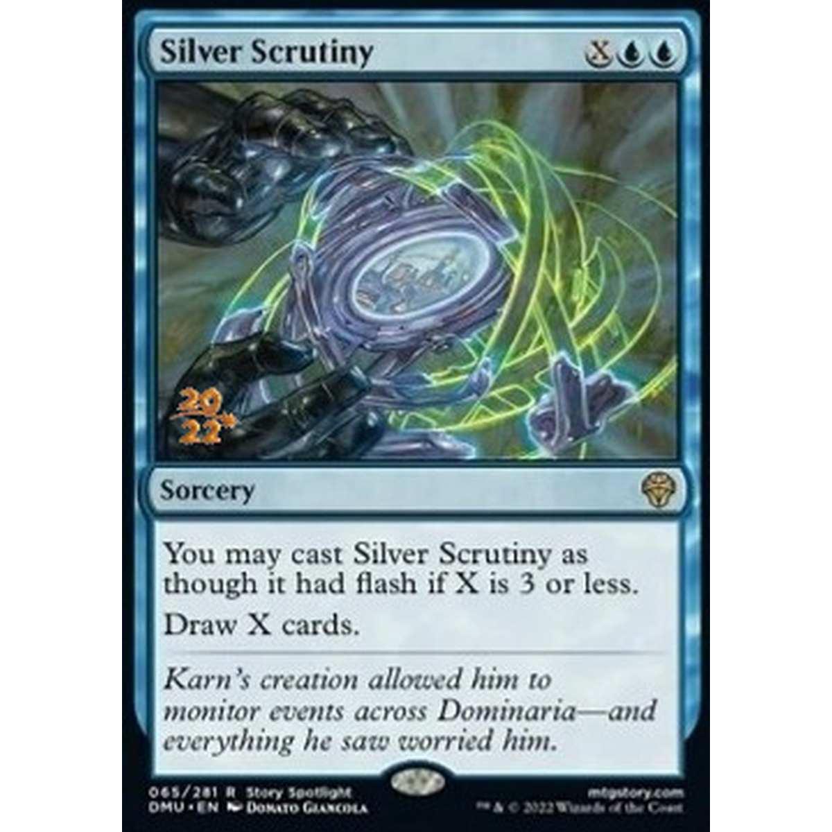 Silver Scrutiny (V.1) - Scrutinio Argentato (V.1) - [PDMU] [NM] [Foil]