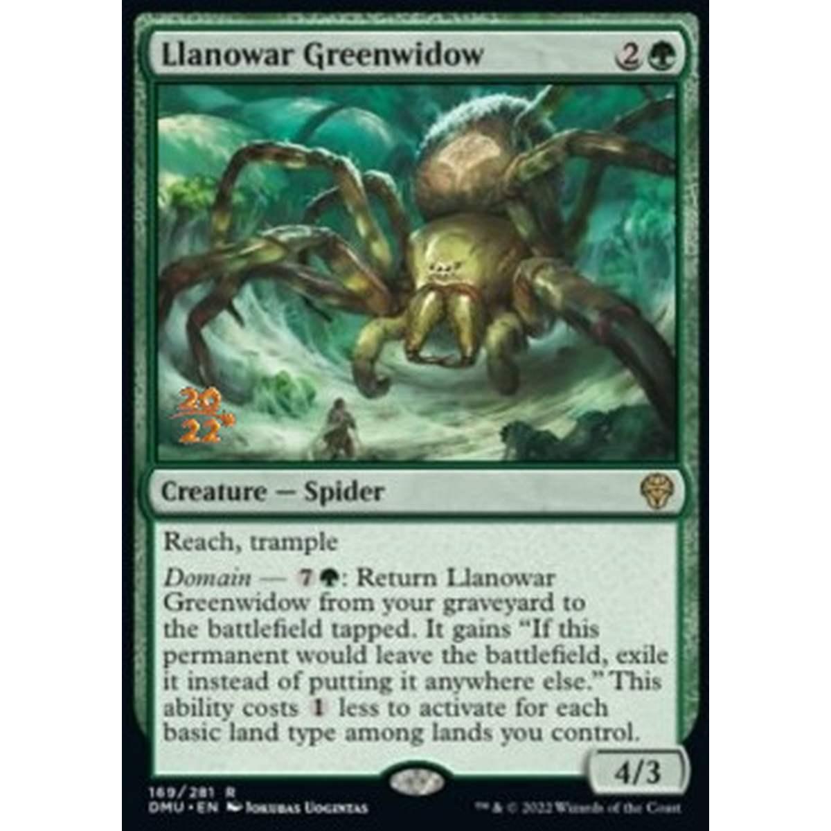 Llanowar Greenwidow (V.1) - Vedova Verde di Llanowar (V.1) - [PDMU] [NM] [Foil]