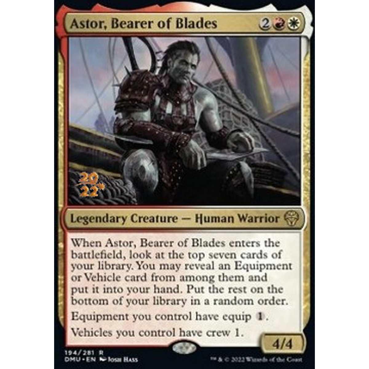 Astor, Bearer of Blades (V.1) - Astor, Portatore delle Lame (V.1) - [PDMU] [NM] [Foil]