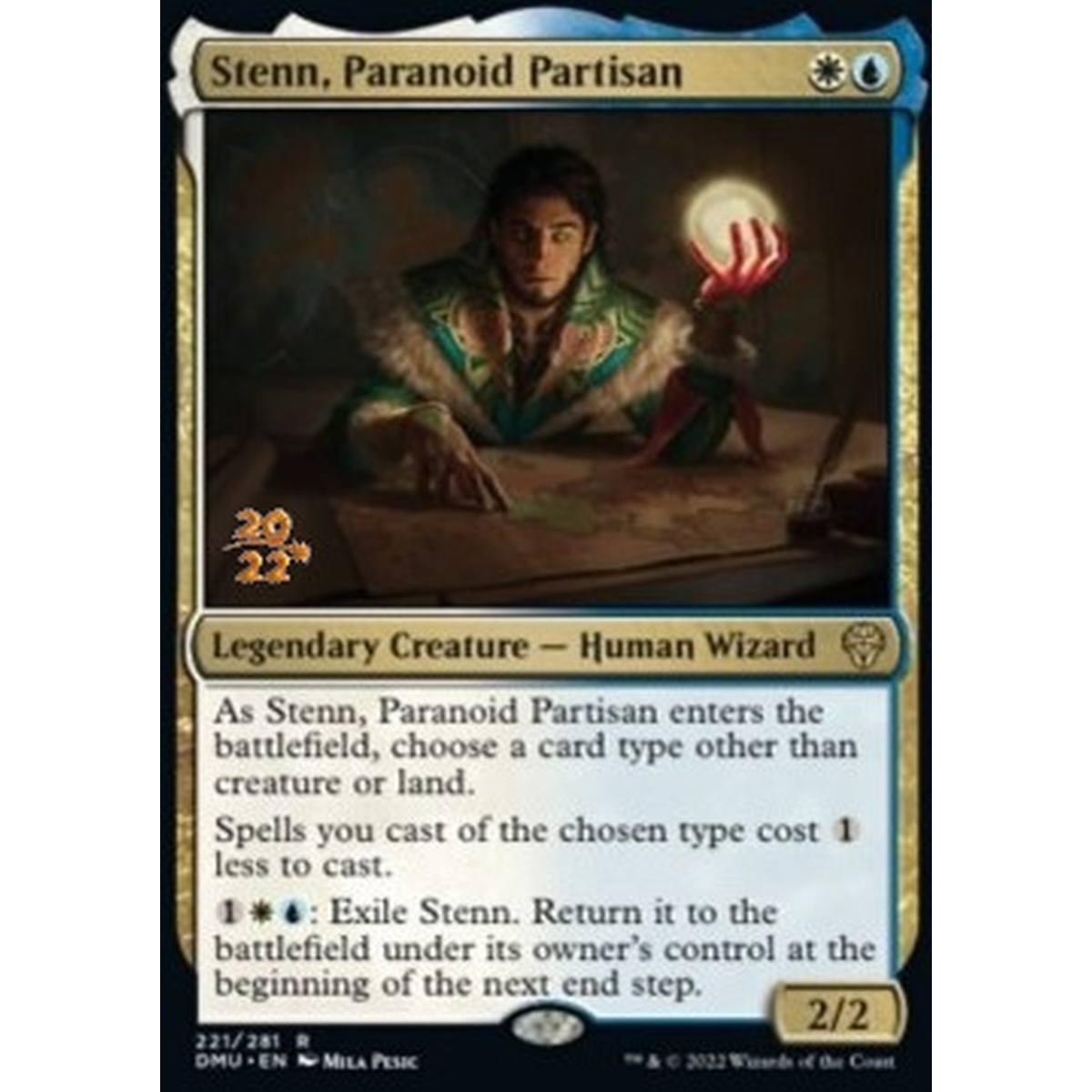 Stenn, Paranoid Partisan (V.1) - Stenn, Fautore Paranoico (V.1) - [PDMU] [NM] [Foil]