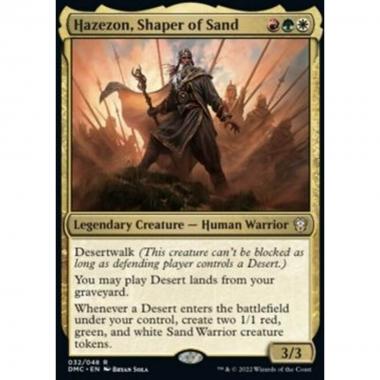 Hazezon, Shaper of Sand - Hazezon, Shaper of Sand - [DMC] [NM] [Foil]