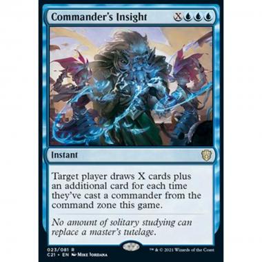 Commander's Insight - Commander's Insight - [C21] [NM]