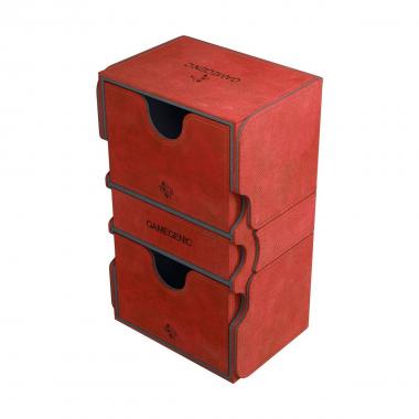 Deck Box Stronghold 200+ Convertible RED Gamegenic