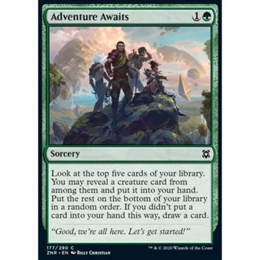 Adventure Awaits - Avventura in Vista - [ZNR] [NM]