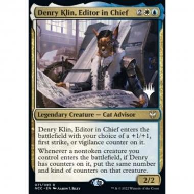 Denry Klin, Editor in Chief - Denry Klin, Editor in Chief - [PNCC] [NM] [Foil]