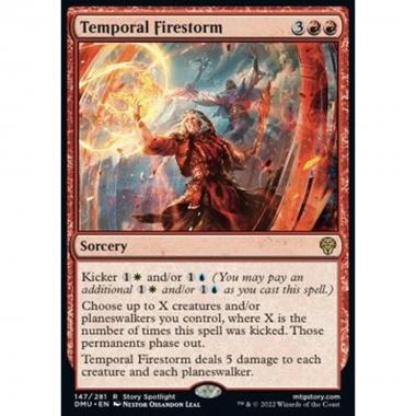 Temporal Firestorm - Temporal Firestorm - [DMU] [NM] [Foil]