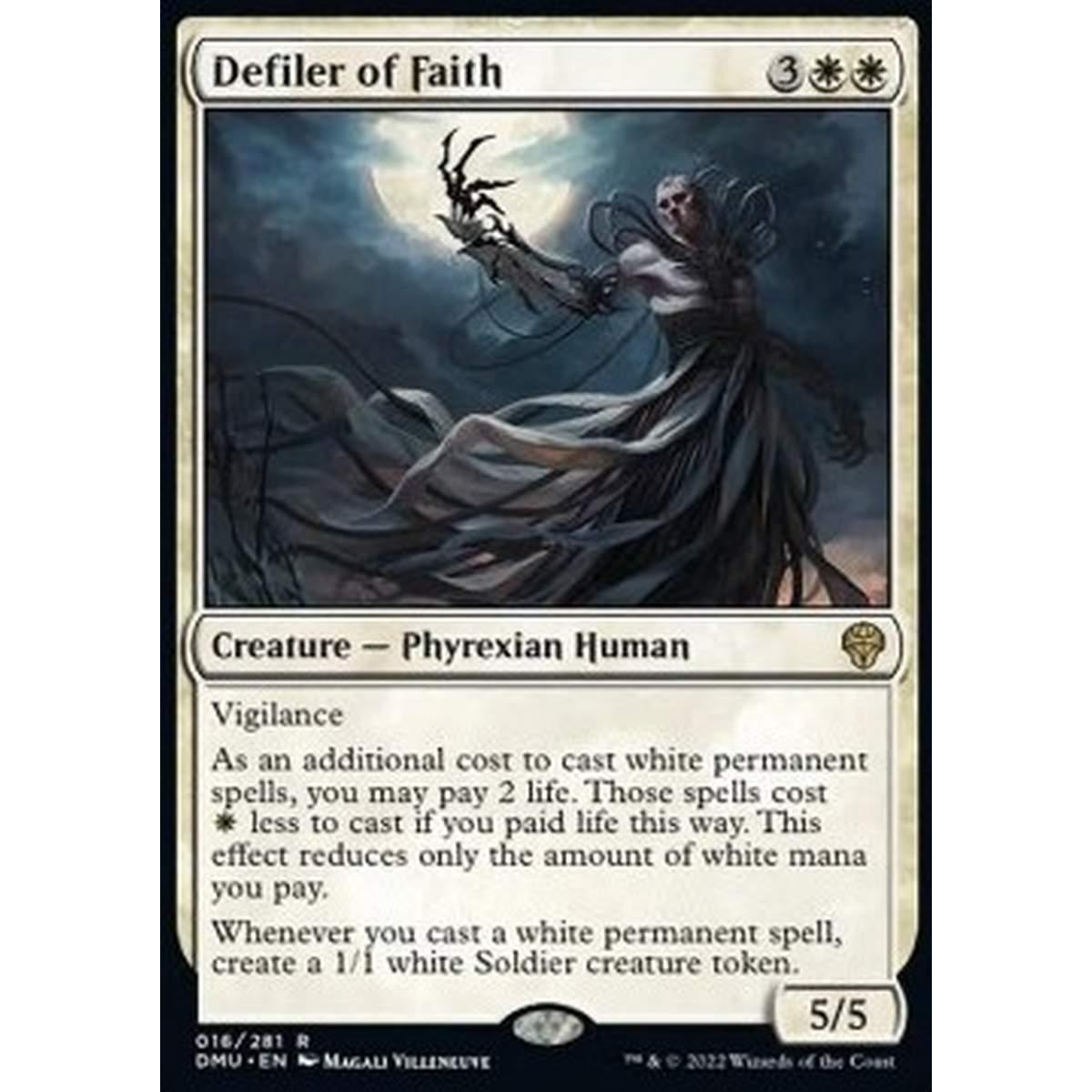 Defiler of Faith - Defiler of Faith - [DMU] [NM] [Foil]